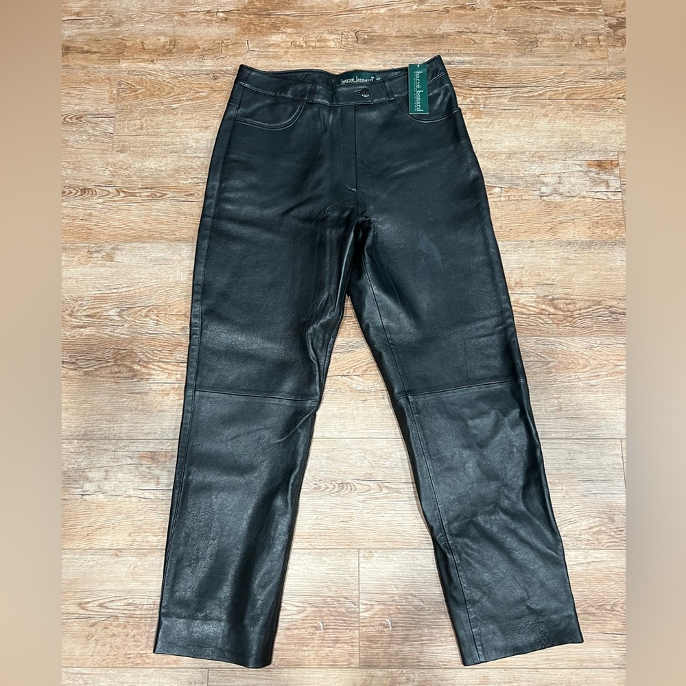 Harve benard letather pants NWT never worn